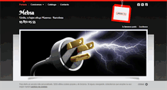 Desktop Screenshot of instalacionesmebsa.com